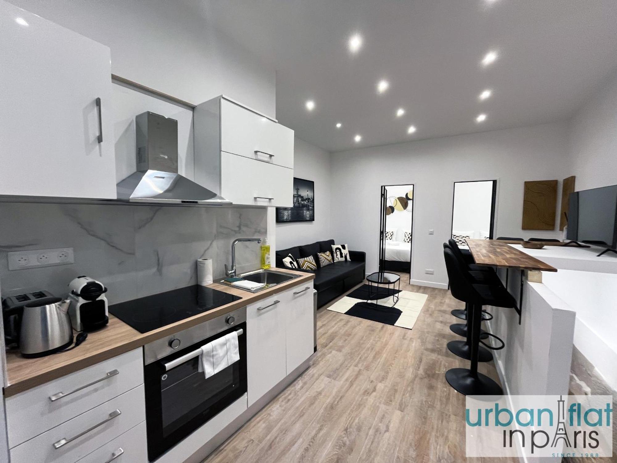 Urban Flat 01 - Charming 2 Bedroom Flat In Montorgueil Paris Dış mekan fotoğraf